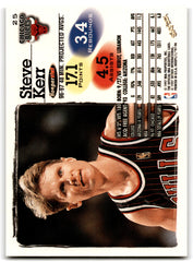 1997 Hoops Steve Kerr Chicago Bulls 25