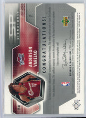 2005 Upper Deck SP Anderson Verejao Signatures SPAV
