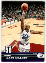 2007 Topps 50th Anniversary Karl Malone 35