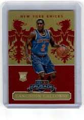 2014 Panini Excalibur Crusade Langston Galloway /99 Card 191