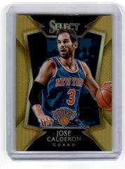 2014 Panini Select Jose Calderon Gold /10 Card 71