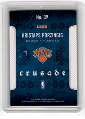 2015 Panini Excalibur Kristaps Porzingis RC Card 39