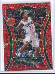 2019 Panini Select Lou Williams Red DIsco /49 Card 183