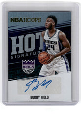 2017 NBA Hoops Buddy Hield Hot Signatures Auto Card HS-BH