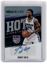 2017 NBA Hoops Buddy Hield Hot Signatures Auto Card HS-BH