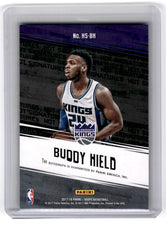2017 NBA Hoops Buddy Hield Hot Signatures Auto Card HS-BH