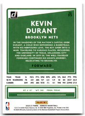2020 Donruss Kevin Durant Brooklyn Nets Card 5