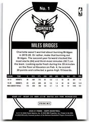 2019 Hoops Miles Bridges Charlotte Hornets Card 20