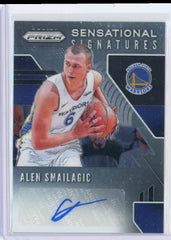 2019 Panini Prizm Sensational Signatures Alen Smailagic Auto Card SS-ASM