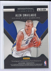 2019 Panini Prizm Sensational Signatures Alen Smailagic Auto Card SS-ASM