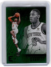 2019 Panini Chronicles RJ Barrett Green RC Card 225