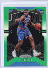 2019 Panini Prizm RJ Barrett Green RC Card 250