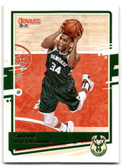 2020 Donruss Giannis Antetokounmpo Milwaukee Bucks Card 104