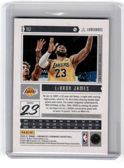 2020 Panini Chronicles LeBron James Los Angeles Lakers Card 152