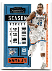 2020 Panini Contenders Game Ticket Bronze Al Horford Oklahoma City Thunder Card 39
