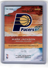2021 Panini Prizm Signatures Mojo Mark Jackson /25 Card SG-MJK