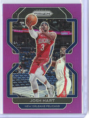 2021 Panini Prizm Josh Hart Purple /99 Card 48
