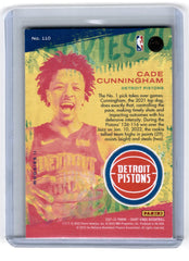 2021 Panini Court Kings Cade Cunningham Level II RC Card 110