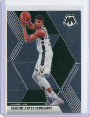 2019-20 Panini Mosaic Basketball Giannis Antetokounmpo Card #75