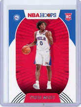2020-21 Panini NBA Hoops Basketball Tyrese Maxey RC Card #207