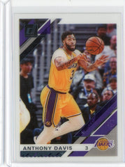 2019-2020 Panini Clearly Donruss Basketball Anthony Davis Card #21
