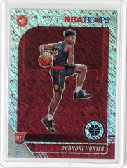 2019-2020 Panini NBA Hoops Premium Basketball De'Andre Hunter Shimmer Prizm RC Card #202