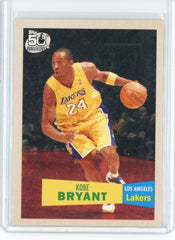 2007-08 Topps Basketball Kobe Bryant 50th Anniversary Card #24