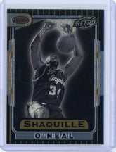 1997-98 Topps Bowmans Best Basketball Shaquille O'Neal Retro Card #TB8
