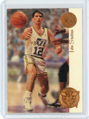 1995-96 Upper Deck SP Basketball John Stockton Card #P10