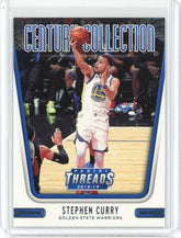 2018-19 Panini Threads Basketball Stephen Curry Century Collection Card #19
