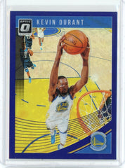 2018-19 Donruss Optic Basketball Kevin Durant Purple Prizm Card #22