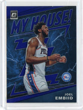 2019-20 Donruss Optic Basketball Joel Embid My House Purple Prizm Card #4