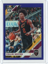 2019-20 Donruss Optic Basketball Colin Sexton Purple Card #104