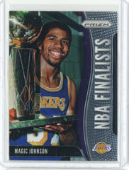2019-20 Panini Prizm Basketball Magic Johnson NBA Finalists Card #7