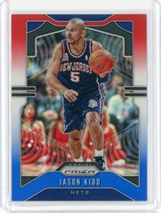 2019-20 Panini Prizm Basketball Jason Kidd Red White Blue Prizm Card #5