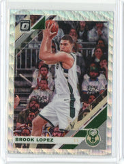 2019-20 Panini Donruss Optic Basketball Brook Lopez Fanatics Prizm Card #91