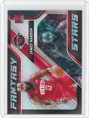 2020-21 Panini Donruss Basketball James Harden Fantasy Stars Card #3