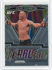 2021 Panini Prizm UFC Colby Covington Fearless Card #23
