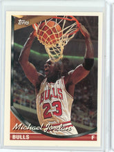 1993-94 Topps Basketball Michael Jordan Card #23