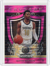 2019-20 Panini Prizm Draft Picks Basketball Darius Garland Pink Pulsar Crusade Card #23