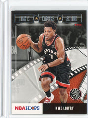 2019-20 Panini NBA Hoops Basketball Kyle Lowry Lights Camera Action Card #26.