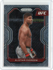 2019-20 Panini Prizm UFC Alistair Overeem Card #56