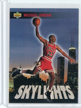 1993-94 Upper Deck Basketball Michael Jordan Skylights Card #466