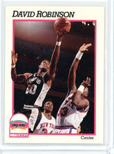 1991-92 NBA Hoops Basketball David Robinson Card #194