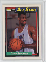 1992-93 Topps David Robinson All Star Card #106