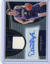 2018-19 Panini Select Basketball Dan Majerle Patch Auto Card #AM-DML /160