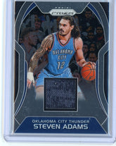 2017-18 Panini Prizm Basketball Steven Adams Patch Card #SW-SA