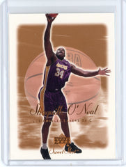 2001-02 Upper Deck Sweet Shot Basketball Shaquille O'Neal Card #39