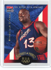 1995-96 Upper Deck Basketball Shaquille O'Neal USA Card #53