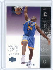 2002-03 Upper Deck Ovation Basketball Shaquille O'Neal Card #36